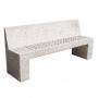 Panchina in cemento Kesia cm200x50x90h