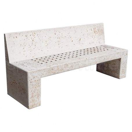 Panchina in cemento Adria 220x60x90