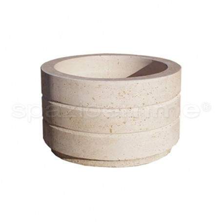 Fioriera circolare Bambù M