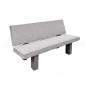 Panchina in cemento Elaide cm150x70x85h