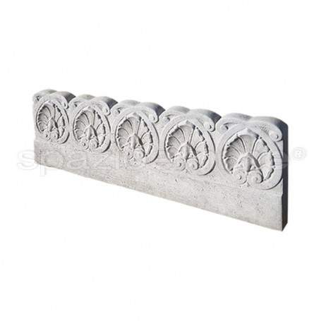 Cordolo in cemento Guscio 100x35
