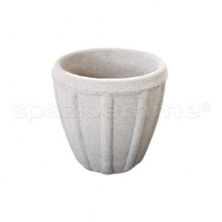 Vaso in graniglia Ciclamino L