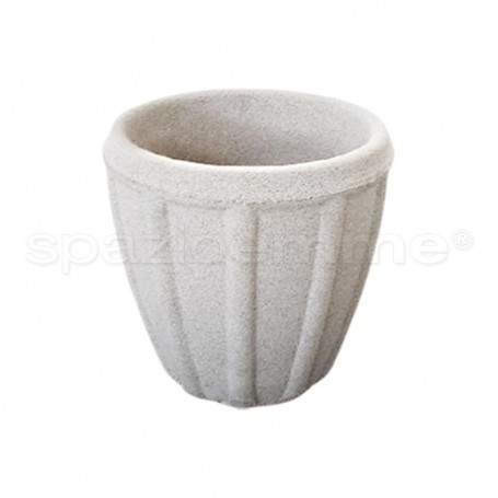 Vaso in graniglia Ciclamino XL