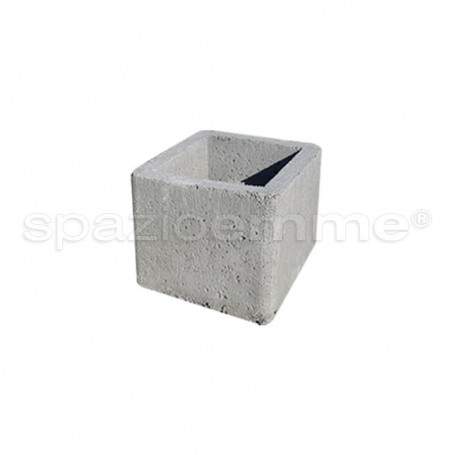 Blocco in cemento Liscio 20x20x20