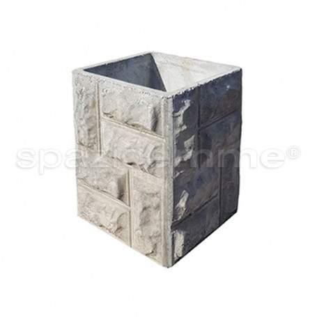 Blocco in cemento Roccia 30x30x38