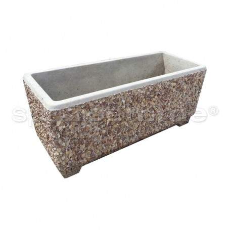 Vaso in graniglia Betulla M ciottolo 01