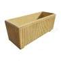 Vaso in graniglia Betulla L cm100x33x37h SpazioEmme - 1