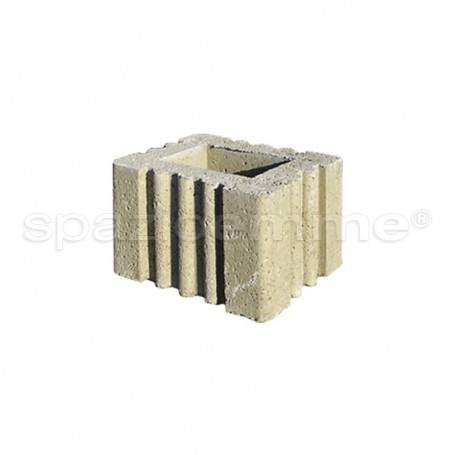 Blocco in cemento Rigato cm30x25x20h