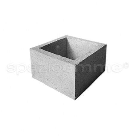 Blocco in cemento Liscio 30x20x21