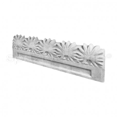 Cordolo in cemento Stella cm100x32h