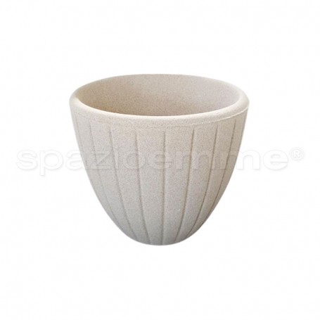Vaso in graniglia Geranio L cmØ52x46h