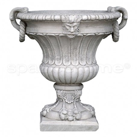 Vaso classico Quercia grande anticato grigio