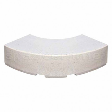 Panchina in cemento Adele cm207x60x45h