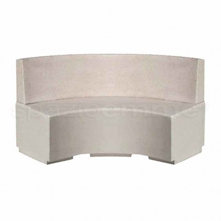 Panchina in cemento Maira cm200x60x85h