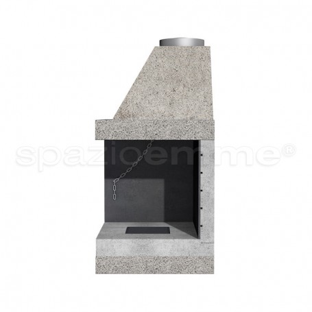 Lineare 6060 aperto sx ghisa