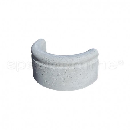 Cordolo curvo Semicerchio cmØ42x5,5x20h grigio