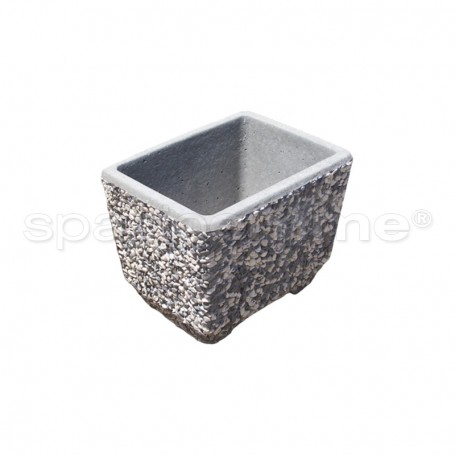 Vaso in graniglia Betulla S