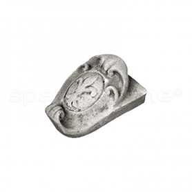 Chiave figura Scudo cm17x20,5x10h Chiave in cemento Figura Scudo