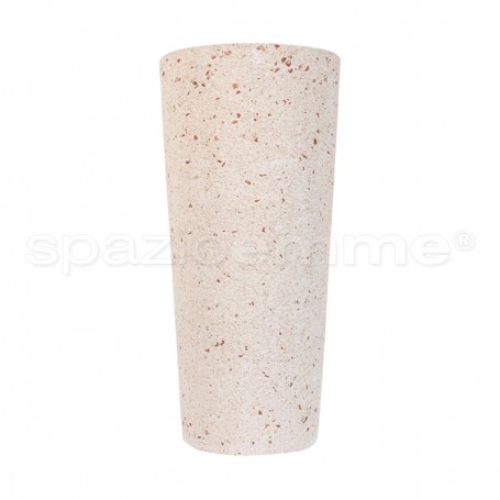 Vaso classico Bakul bianco rubino