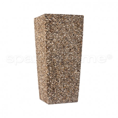 Vaso moderno Salix ghiaia policoro
