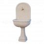 Fontana da giardino Kamila bocciardato rosa