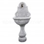 Fontana da giardino Karima anticato grigio