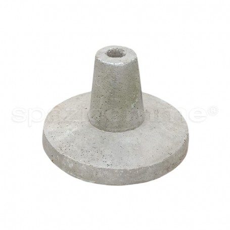 Base per ombrellone Cono 60 cemento grigio