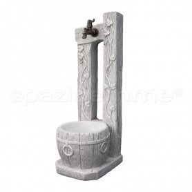 Fontana a colonna Lilen anticato grigio