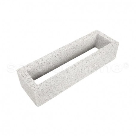 Modulo Rettangolo cm50x10x16h bianco