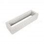 Modulo Rettangolo cm50x10x16h bianco