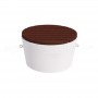 Panchina in cemento Daila S Wood