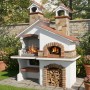 Forno con Barbecue da giardino Milano esterno