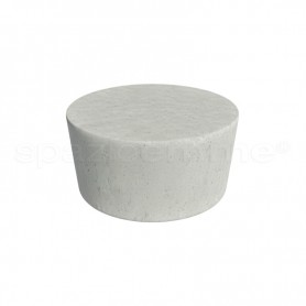 Panchina in cemento Daila S grigio pietra