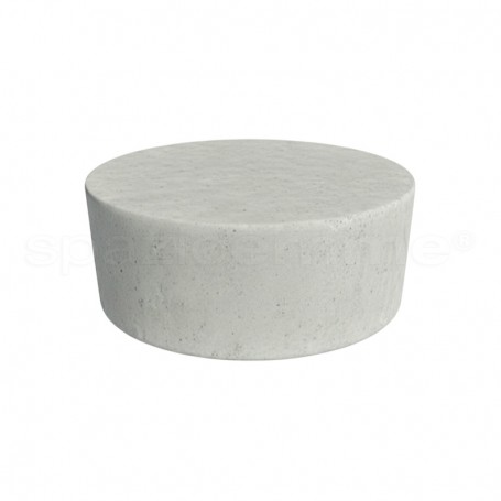 Panchina in cemento Daila M grigio pietra