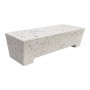 Panchina in cemento Ines cm160x60x45h