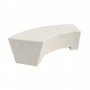Panchina in cemento Nicla (Ø3m) cm188x60x45h