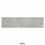 Lastra prefabbricato Alessandria 200x50 retro grigio