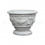 Vaso classico Loren cmØ60x60h anticato grigio