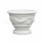 Vaso classico Loren cmØ60x60h bianco naturale