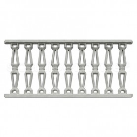 Pannello Varese B vibrato grigio