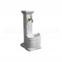 Fontana a colonna Katrin anticata grigio