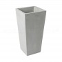 Vaso moderno Ilex 80 grigio