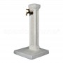 Fontana da giardino Eva bocciardato grigio