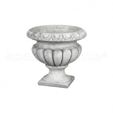 Vaso classico Orniello anticato grigio