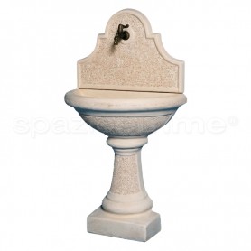 Fontana da giardino Medea rosa