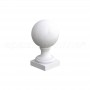 Terminale Sfera 22 cemento bianco