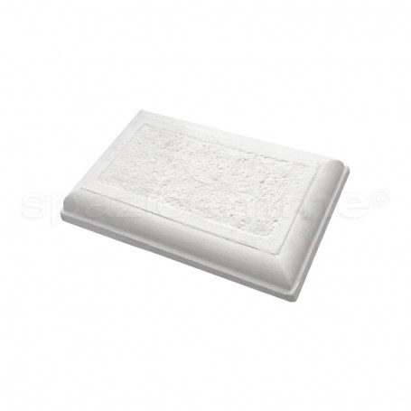 Bugna a Cuscino cm37,5x5x25h colato bianco
