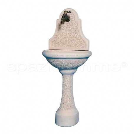 Fontana da giardino Aidha bocciardato rosa