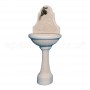 Fontana da giardino Aidha bocciardato rosa