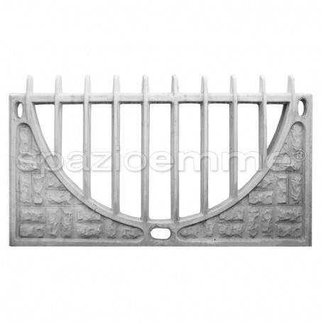 Pannello prefabbricato Imperia vibrato grigio